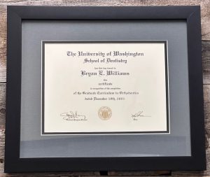 University of Washington School of Dentistry: Certificate of Orthodontics (Dental Specialist Degree)