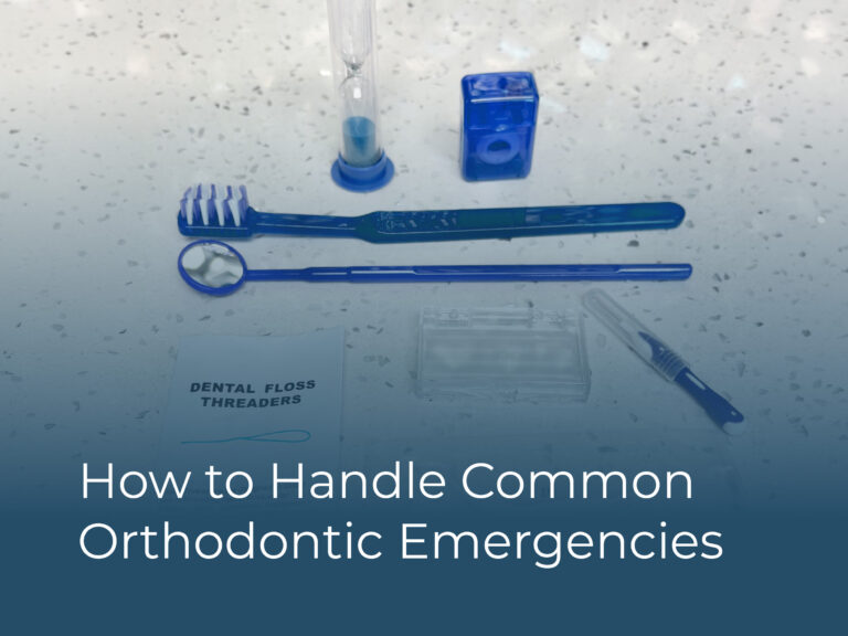 How to Handle Common Orthodontic Emergencies